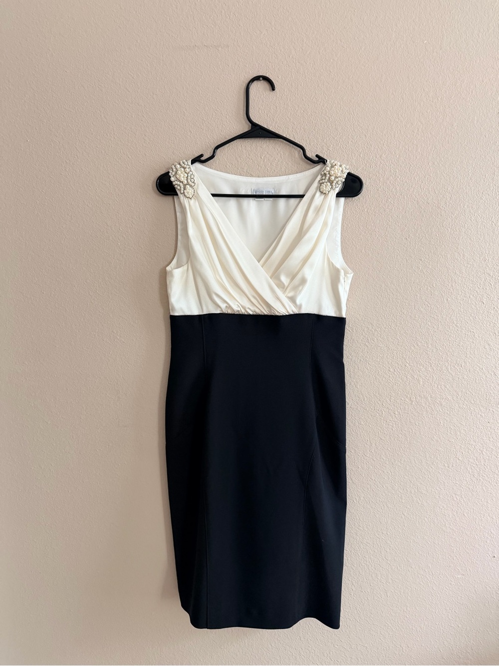 London Times Crepe Sheath Cocktail Dress
